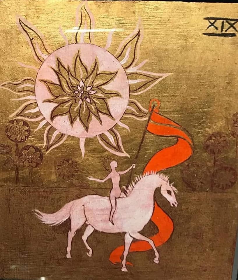 Tarot cards by Leonora Carrington art surrealism LeonoraCarringt...